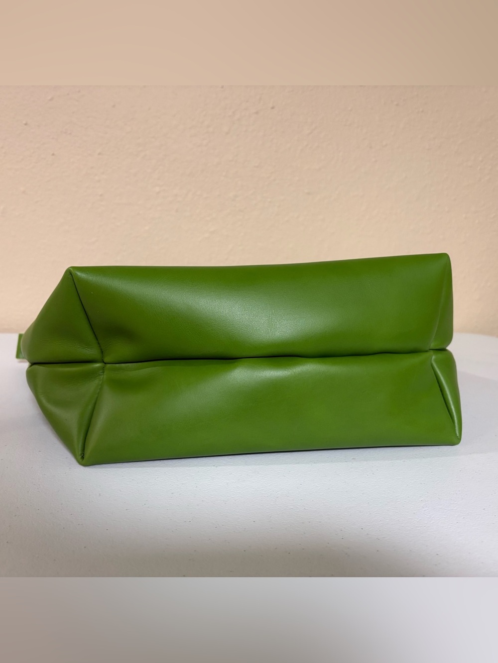 Portland Leather Goods PLG Green Apple Large Zip Tote BNNU No Tags - Picture 11 of 14